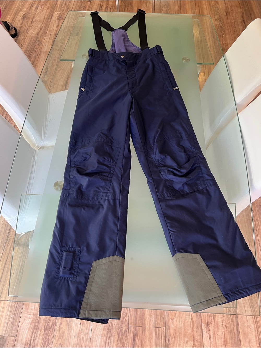 Men’s Vintage 1990s Navy Snow Ski Pants